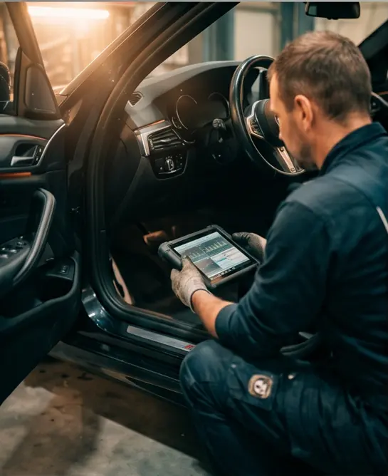 Reparatur in einer Hand